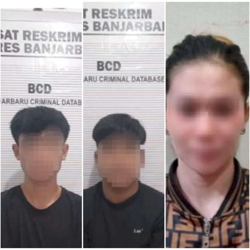 Pelaku Curanmor dan Penadah HP Diamankan Tim Gabungan Polres Banjarbaru