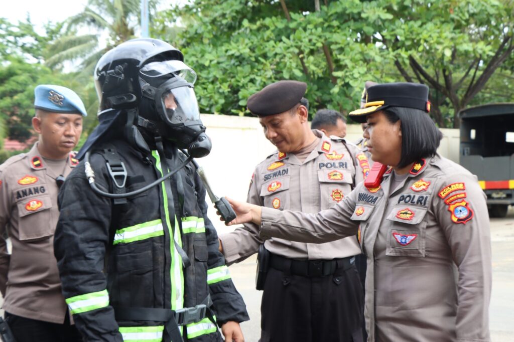 Antisipasi Karhutla, Wakapolres Banjarbaru Cek Kesiapan Sarana Dan Prasarana