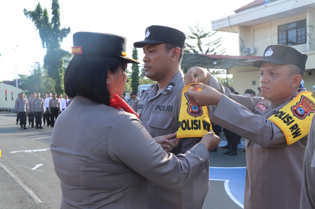 Launching Program Polisi Rukun Warga, 126 Personel Polres Banjarbaru Siap Jaga Kamtibmas