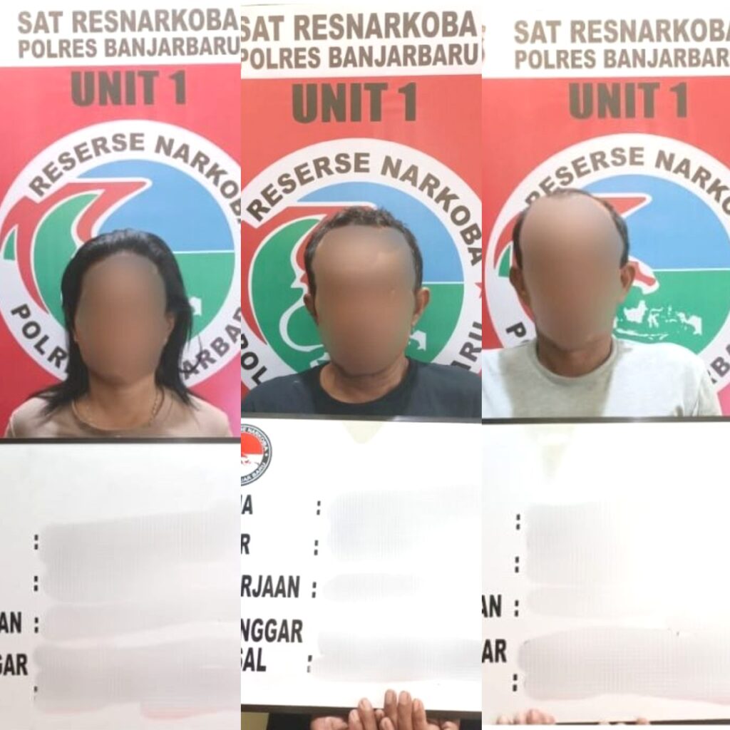 Pengedar Dan Pengguna Sabu Bertemu Di Rutan Polres Banjarbaru