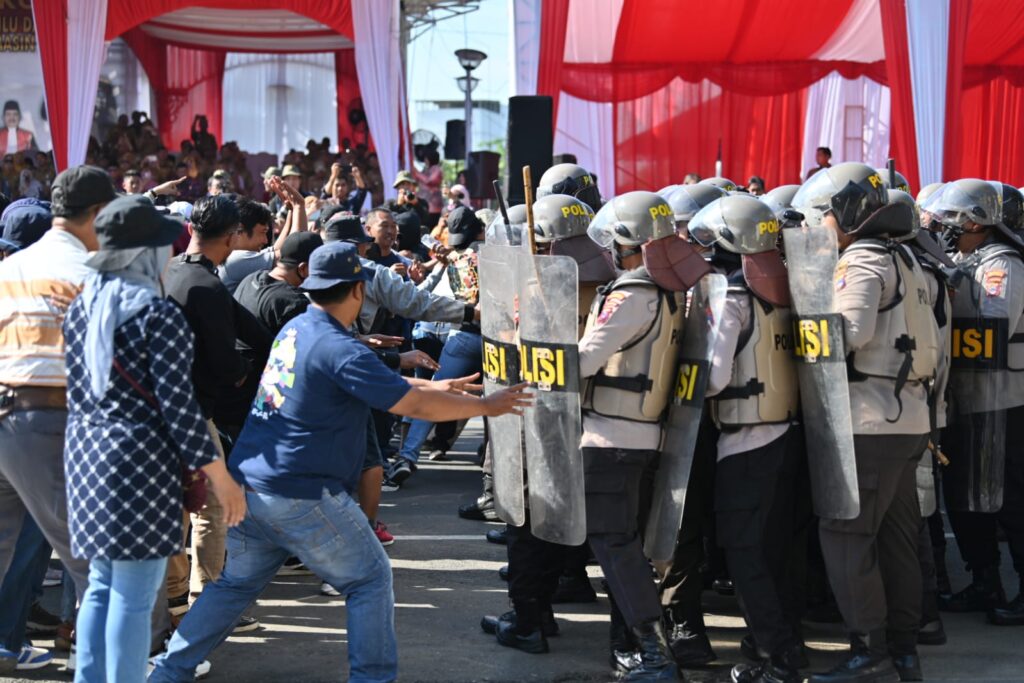 Kapolda Kalsel Pimpin Sispamkota Pengamanan Pemilu 2024 di Banjarmasin