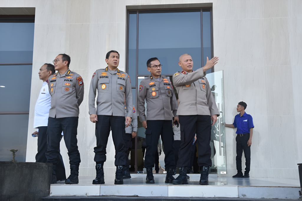 Irwasum Polri Tinjau Gedung Mako Polda Kalsel Baru