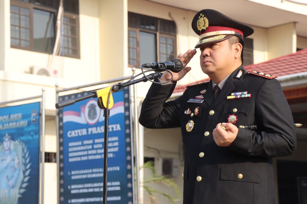 Polres Banjarbaru Gelar Upacara Peringatan Hari Kesaktian Pancasila