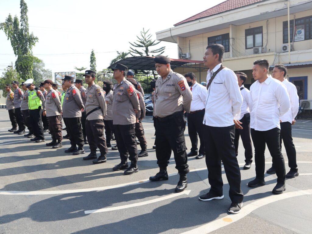 Polres Banjarbaru Amankan Kampanye Pemilu 2024