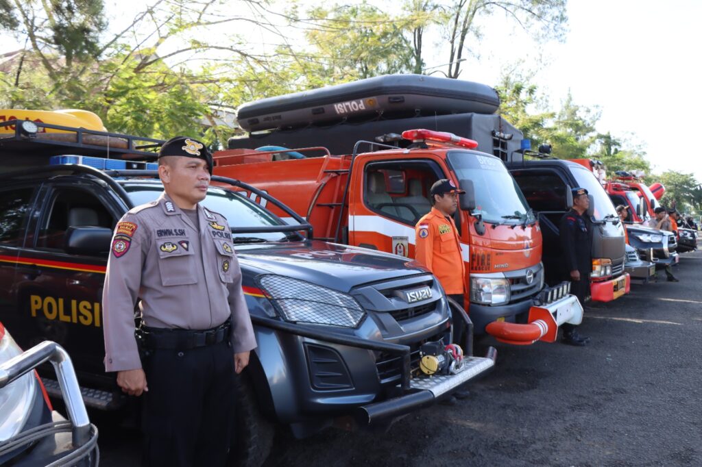 Polres Banjarbaru Siap Dukung Pemko Banjarbaru Dalam Mitigasi Bencana Alam