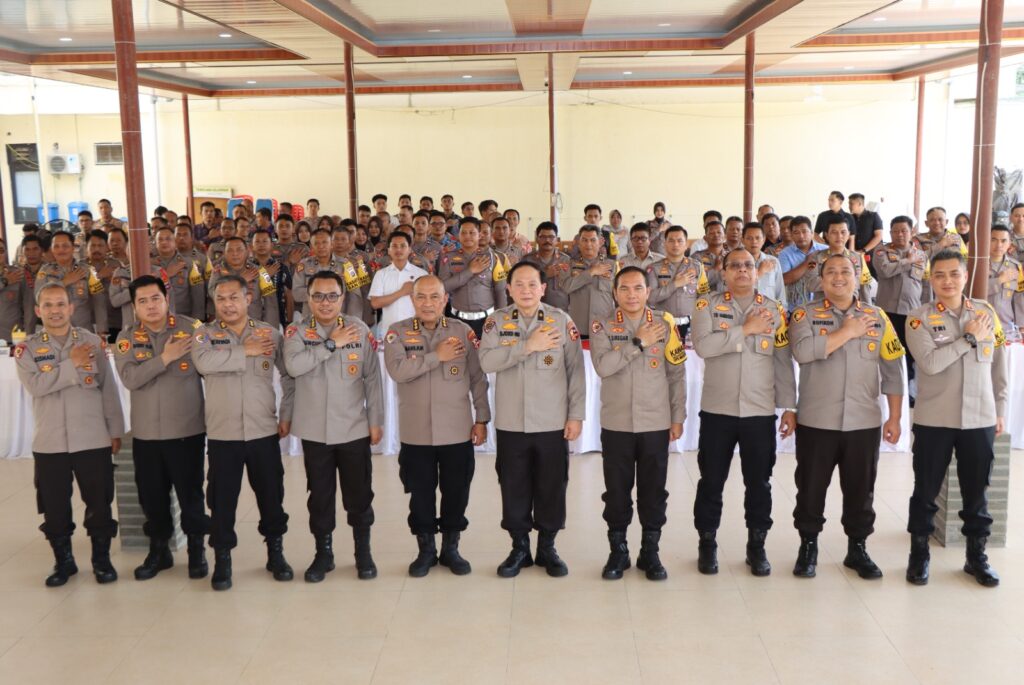 Tim Itwasum Polri Lakukan Pemeriksaan Dan Pengawasan Operasi Mantap Brata Intan 2023-2024 Di Polres Banjarbaru