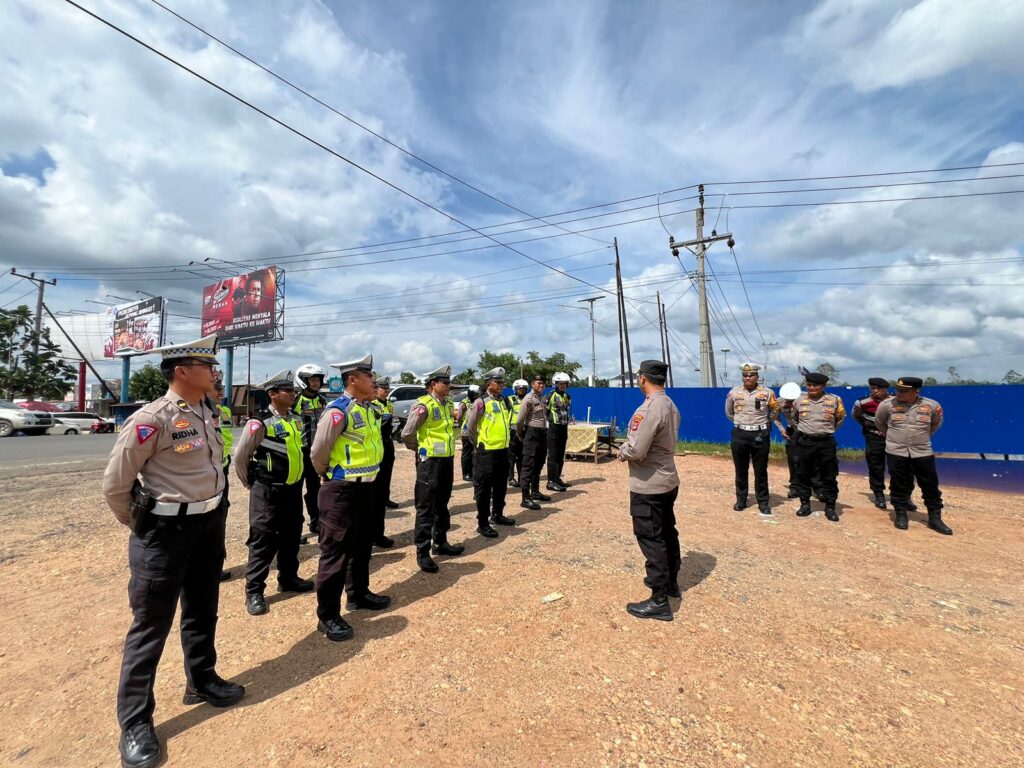 Kabag Ops Polres Banjarbaru Ingatkan Netralitas Pada Apel Kesiapan Pengamanan