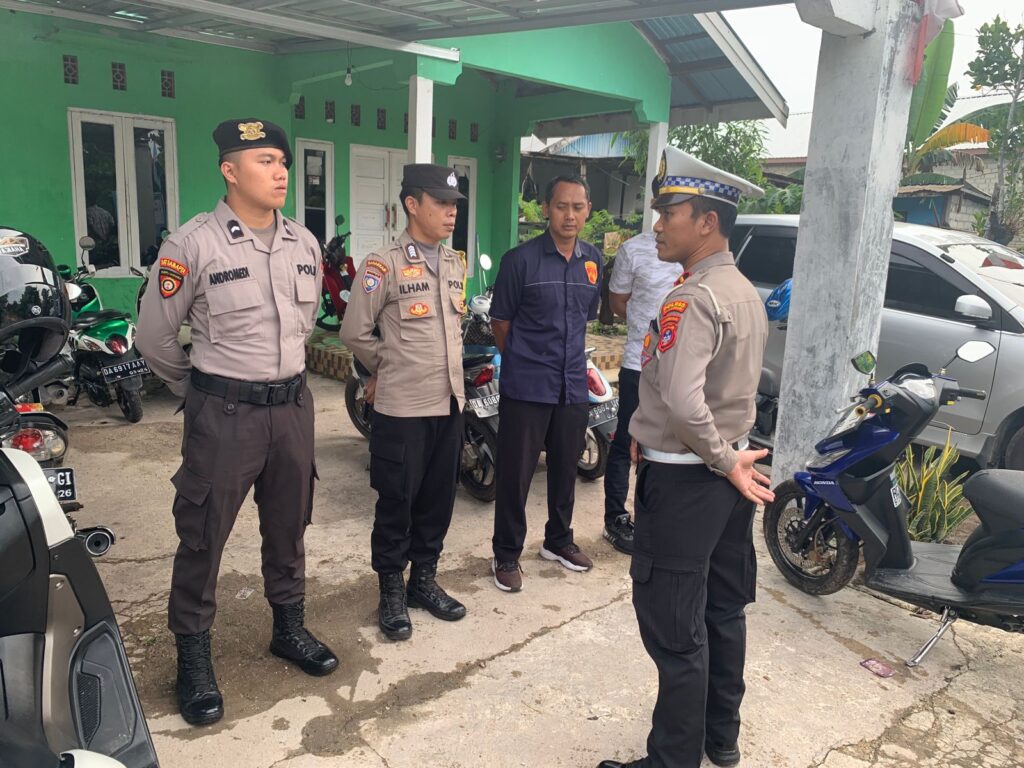 Polres Banjarbaru Laksanakan Pengamanan Kampanye Partai Di Liang Anggang