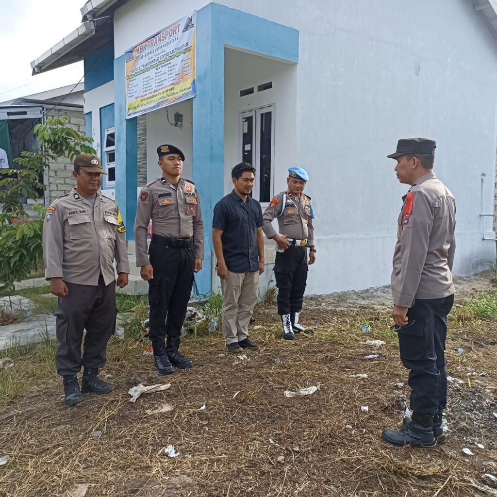 Polres Banjarbaru Laksanakan Pengamanan Kampanye Tatap Muka Pemilu