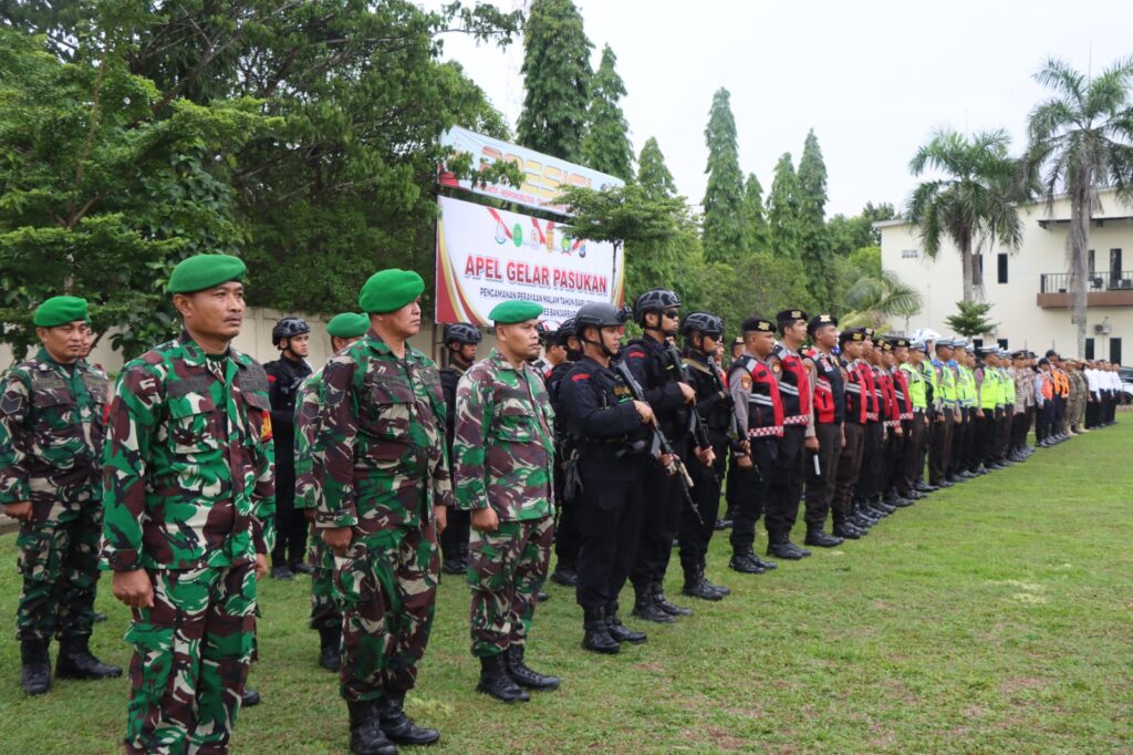 Kerahkan 268 Personel, Polres Banjarbaru Siap Wujudkan Sitkamtibmas Yang Kondusif Di Malam Pergantian Tahun