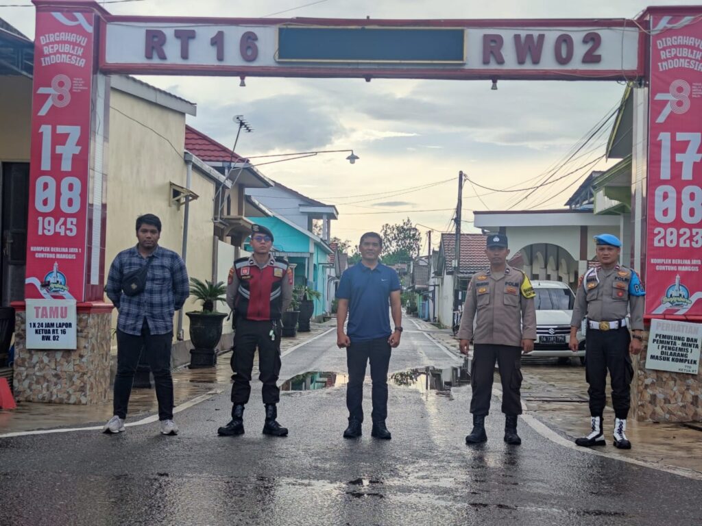 Polres Banjarbaru Laksanakan Pengamanan Kampanye Di Guntung Manggis