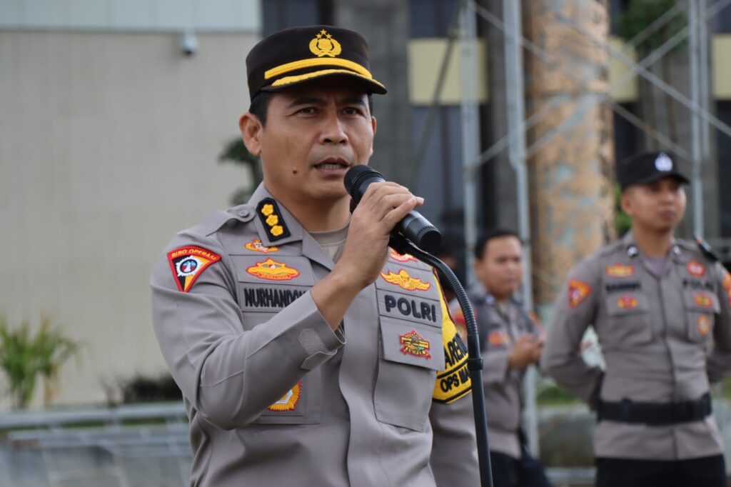725 Personil Polda Kalsel Di Kerahkan Dalam Pelaksanaan Pengamanan Capres