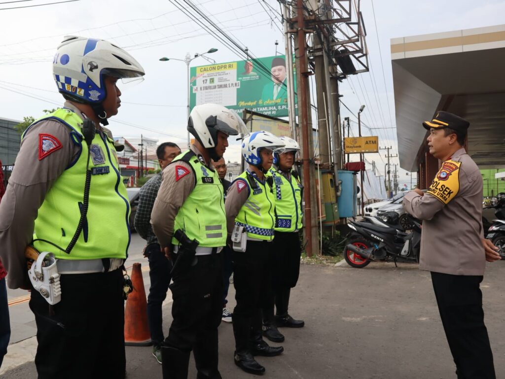 Kedatangan Ketua Umum Partai, Polres Banjarbaru Gelar Apel Kesiapan Pengamanan