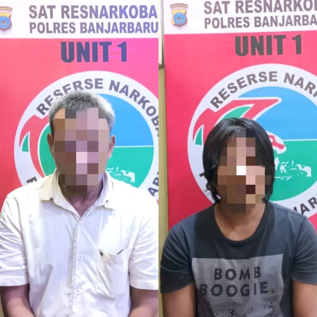 Sat Resnarkoba Polres Banjarbaru Berhasil Ringkus Dua Pelaku dan Pengedar Narkoba