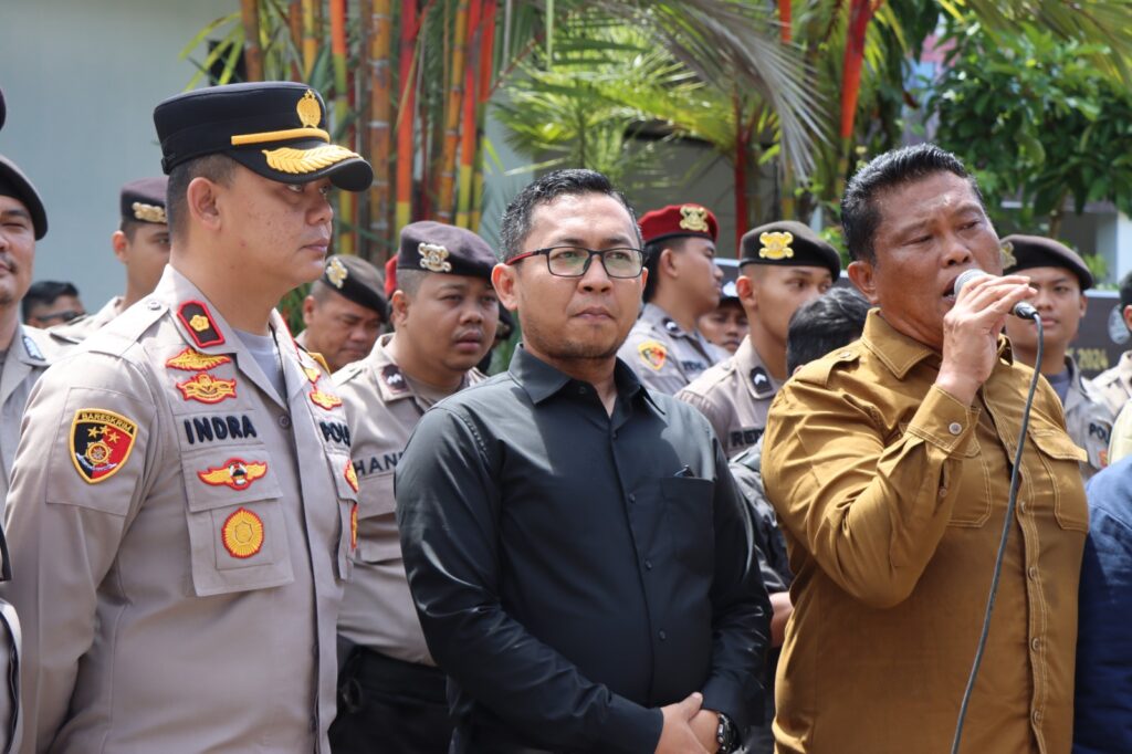 Amankan Aksi Unjuk Rasa Di Kantor KPU, Polisi Kerahkan Puluhan Personel