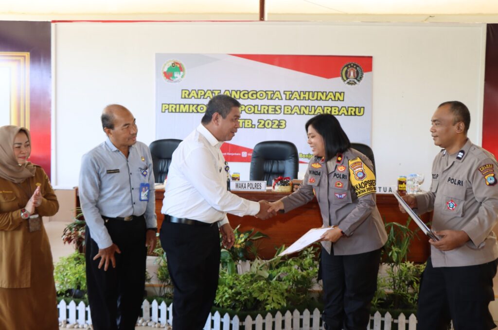 Sukses Digelar, Rapat Anggota Tahunan PRIMKOPPOL Polres Banjarbaru Fokuskan Peningkatan Kesejahteraan Anggota