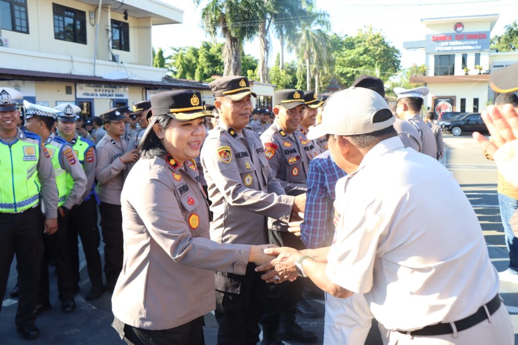 Momentum Perdekat Silaturahmi Antar Personel, Polres Banjarbaru Gelar Kegiatan Halal Bihalal