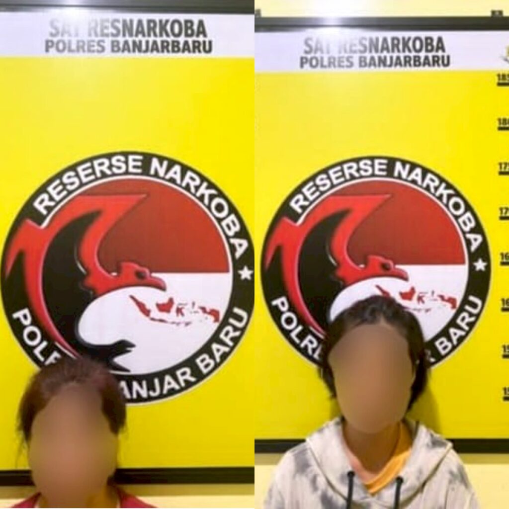 Nekat Salahgunakan Narkotika, Dua Orang Ibu-Ibu Diciduk Petugas Kepolisian