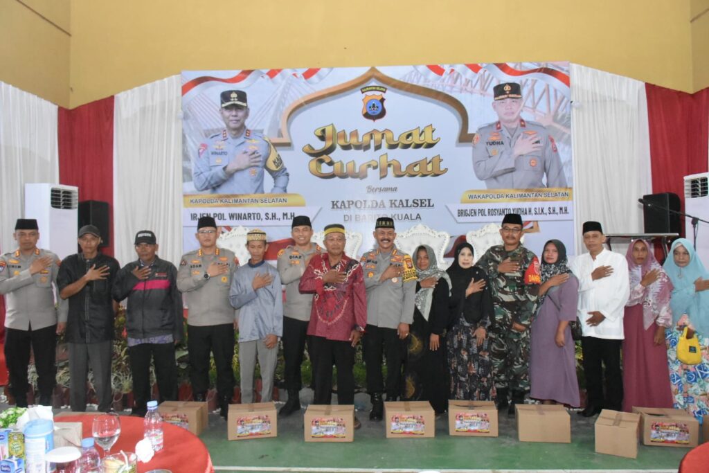 Polda Kalsel Dengarkan Curhatan Masyarakat Anjir Muara Batola