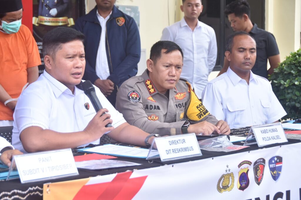 Sebar Berita Hoax, Warga Angsana Tanbu Diamankan Dit Reskrimsus Polda Kalsel