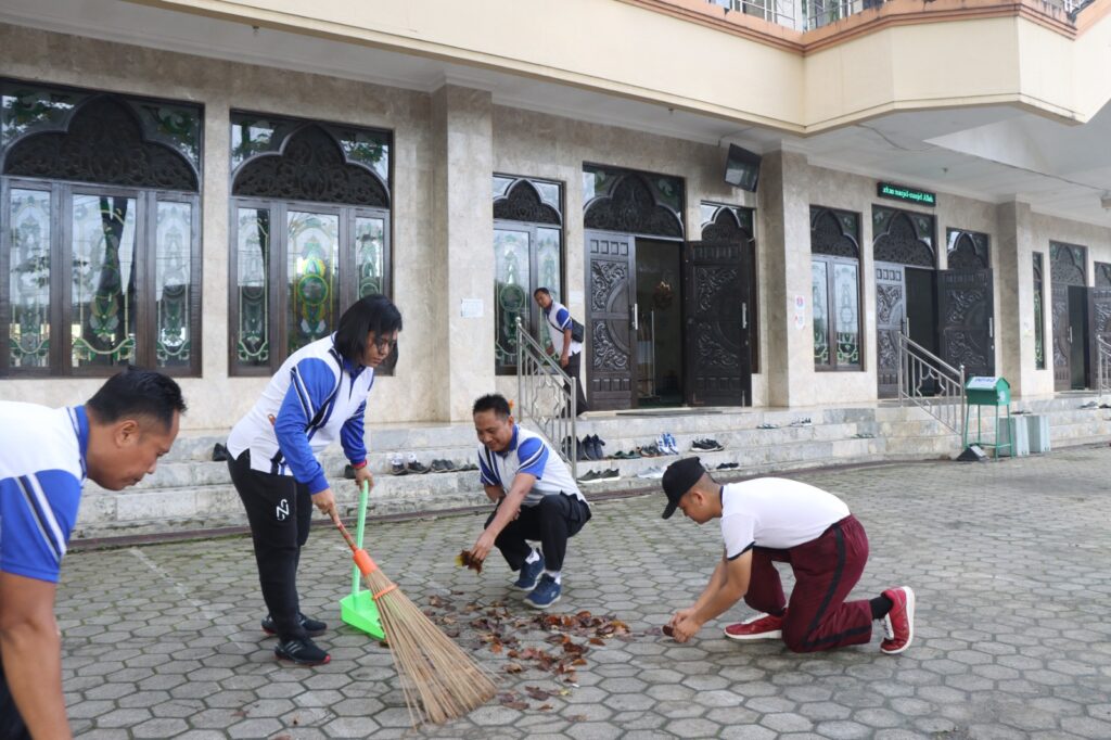 Bakti Religi, Wujud Darmabakti Polres Banjarbaru Dalam Menyambut Hari Bhayangkara Ke-78